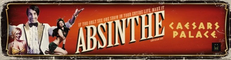 Absinthe at Caesars Palace banner